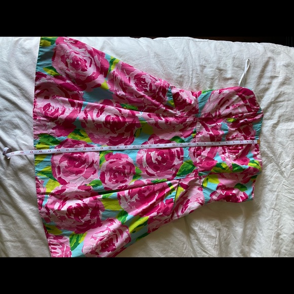 Rare Lilly Pulitzer Pink First Impression size 8 Dress - Picture 3 of 5